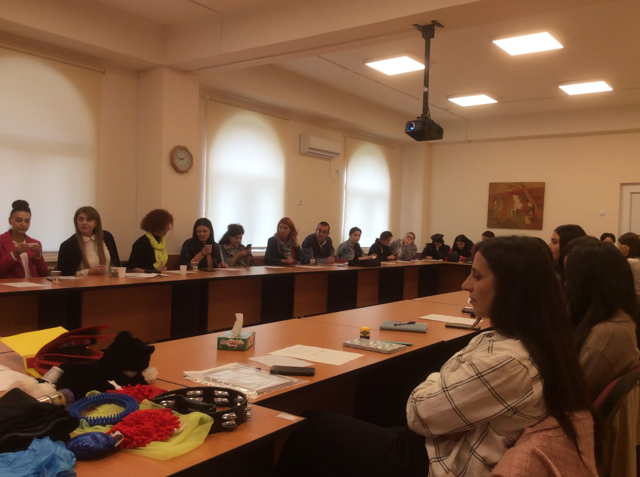 experts uit Nederland geven training in Armenie